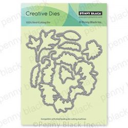 Penny Black Heart Christmas Cut Out Creative Dies