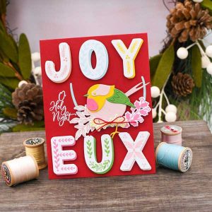 Papertrey Ink Folky Holiday Die class=