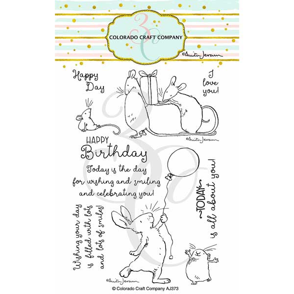 Colorado Craft Company Birthday Wishing Stamp – The Foiled Fox