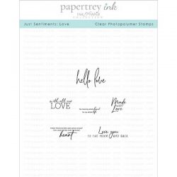 Papertrey Ink Just Sentiments: Love Mini Stamp