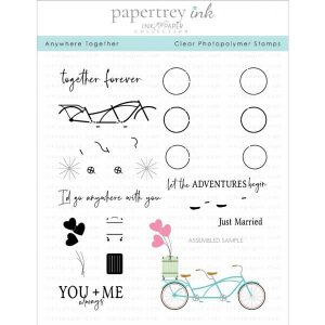 Papertrey Ink Anywhere Together Stamp Set