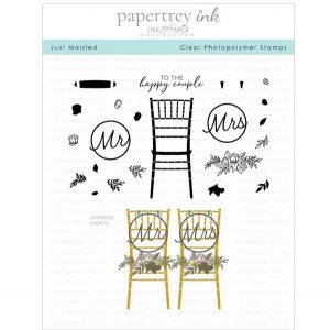 Papertrey Ink Just Married Stamp