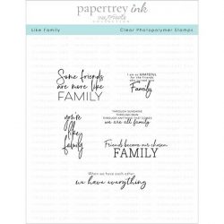 Papertrey Ink Like Family Stamp Set