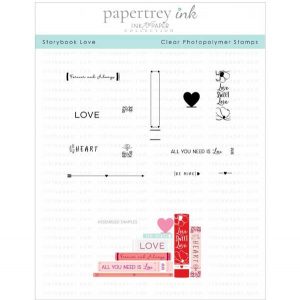 Papertray Ink Storybook Love Stamp