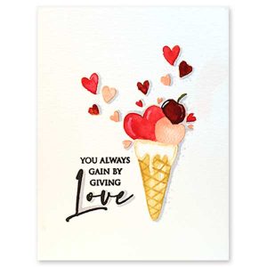 Penny Black Love Quotes Stamp class=
