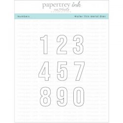 Papertrey Ink Numbers Dies