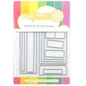 Waffle Flower Color Swatch Matching Die