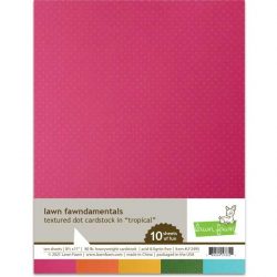 Lawn Fawn Textured Dot Cardstock - Tropical