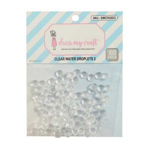 Dress My Craft Clear Water Droplets 2 class=