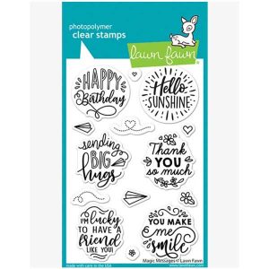 Lawn Fawn Magic Messages Stamp