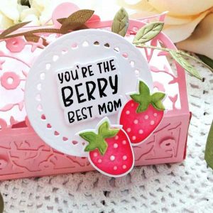 Papertrey Ink Berry Best Mom Die class=