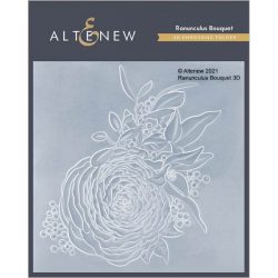 Altenew Ranunculus Bouquet 3D Embossing Folder
