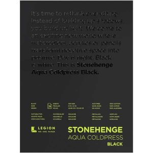 Stonehenge Aqua Coldpress Pad - Black