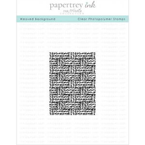 Papertrey Ink Weaved Background Stamp