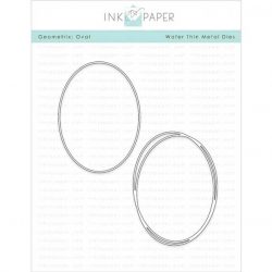 Ink To Paper Geometrix: Oval