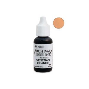 Ranger Archival Ink Pad Reinker- Venetian Orange