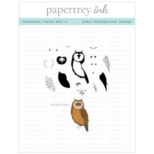 Papertrey Ink Feathered Friends Mini 11 Stamp
