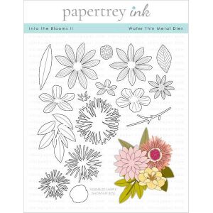 Papertrey Ink Into The Blooms II Die