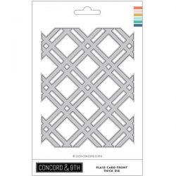 Concord & 9th Thick Plaid Card Front Die