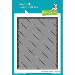 Lawn Fawn Simple Stripes: Diagonal Die
