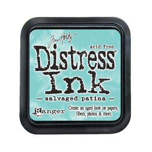 Tim Holtz Distress Ink Pad – Salvaged Patina class=