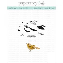 Papertrey Ink Feathered Friends Mini 14 Stamp
