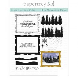 Papertrey Ink Scene Everywhere: Winter Stamp