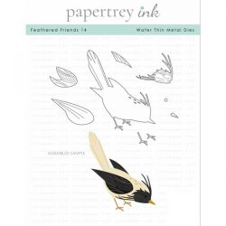 Papertrey Ink Feathered Friends 14 Die
