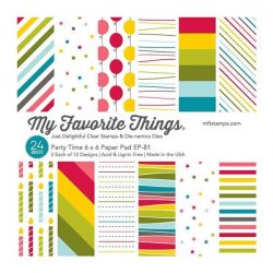My Favorite Things Party Time Paper Pad