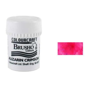 Brusho Crystal Color - Alizarin Crimson class=