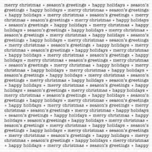 My Favorite Things Christmas Greetings Background