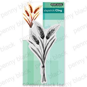 Penny Black Gilded Wheat Slapstick/Cling Stamp