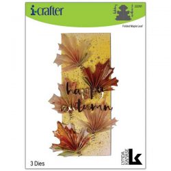 I-Crafter Folded Maple Leaf Die