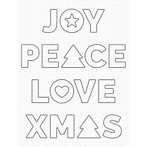 My Favorite Things Joy, Peace, Love Die-namics