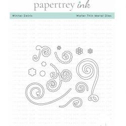 Papertrey Ink Winter Swirls Die