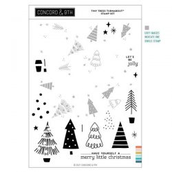 Concord & 9th Tiny Trees Turnabout Stamp Set