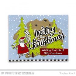 My Favorite Things Merry Christmas Stamp