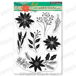 Penny Black Petals & Branches Stamp Set