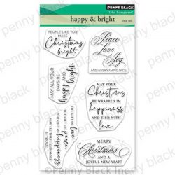 Penny Black Happy & Bright Stamp Set