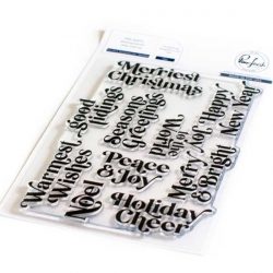 Pinkfresh Studio Perfect Sentiments: Holiday Stamp Set