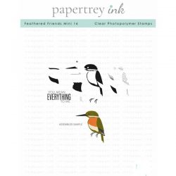 Papertrey Ink Feathered Friends Mini 16 Stamp
