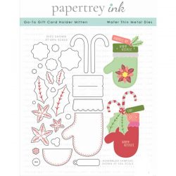 Papertrey Ink Go-To Gift Card Holder Mitten Die