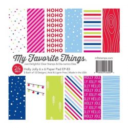My Favorite Things Holly Jolly Paper Pad - 6" x 6"