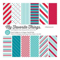 My Favorite Things Cool Collab Paper Pad - 6" x 6"