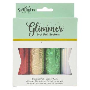 Spellbinders Glimmer Foil Variety Pack 4/Pkg – Holiday
