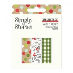 Simple Stories Washi Tape - Make It Merry