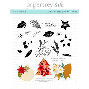 Papertrey Ink Joyful Florals Stamp class=