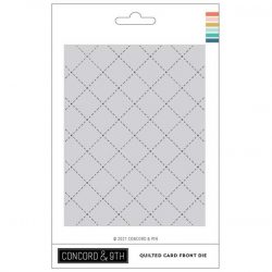 Concord & 9th Quilted Card Front Die