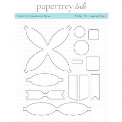 Papertrey Ink Small Dimensional Bow Die