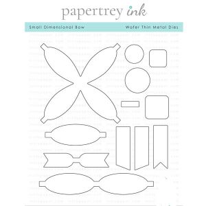 Papertrey Ink Small Dimensional Bow Die